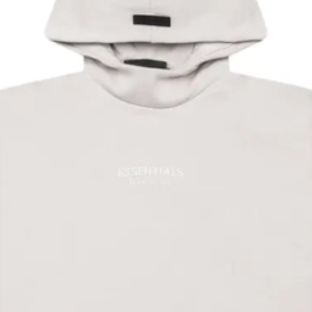 Fear of God Essentials Hoodie 'Silver Cloud'
